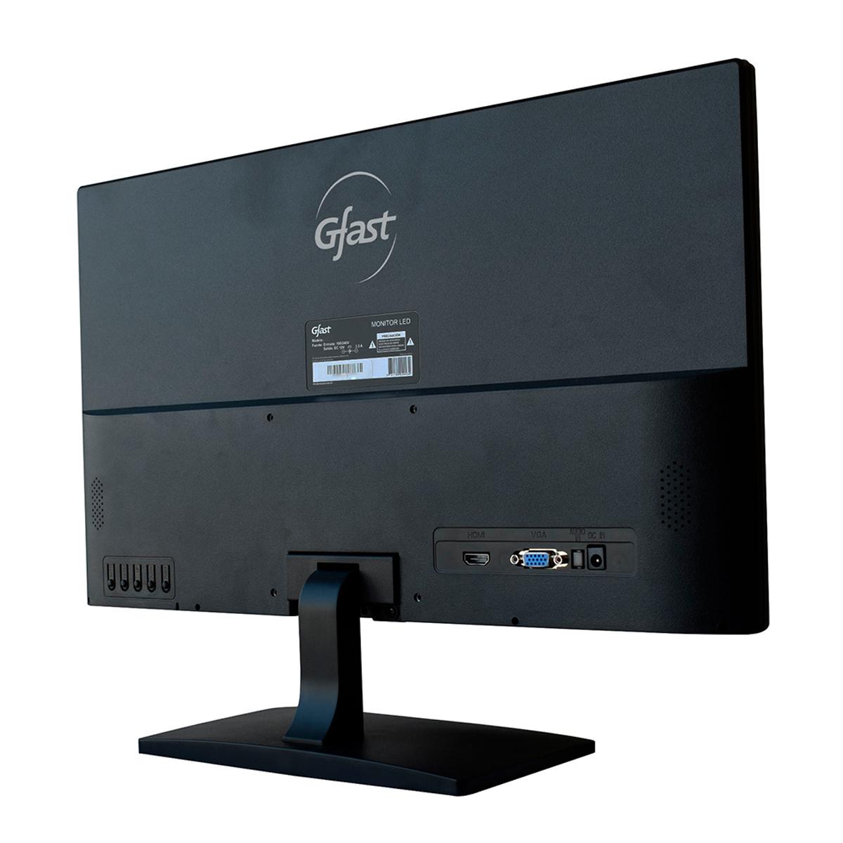Monitor Gfast T-220 21,5 Pulgadas Led Full Hd 1080p Hdmi Color Negro